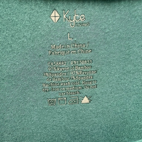 KyteBaby Women’s Crew Neck Tee in Cove, Size L - Picture 2 of 3